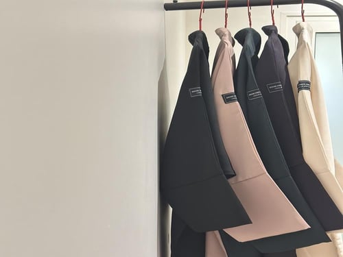 عباية قماش حرير ندى بقصة نص بشت