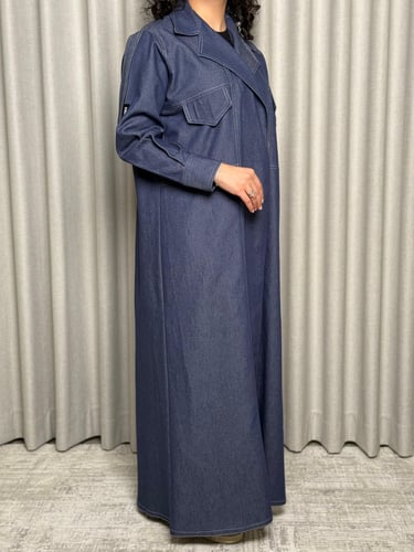 عباية دينيم كحلي