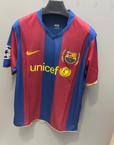 تيشيرت برشلونة كلاسيك 08-2007 ب اسم ورقم رونالديني...