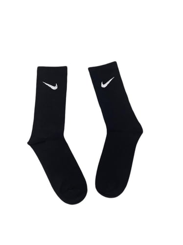 شراب نص ساق ماركة نايك اسود