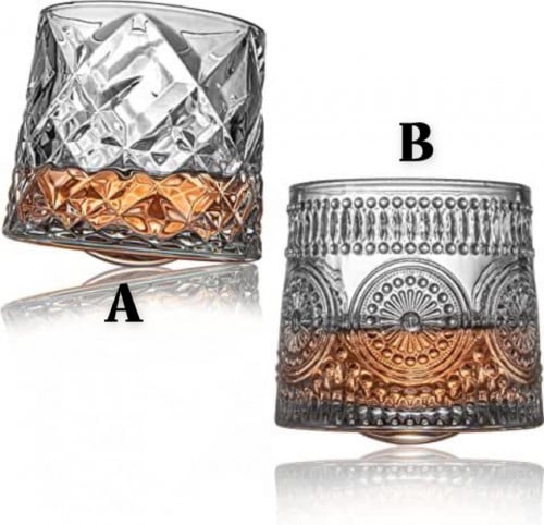 كوب زجاج دوار (A)