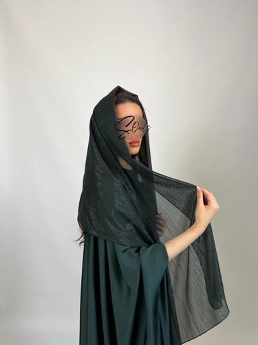 حرير بشت أخضر