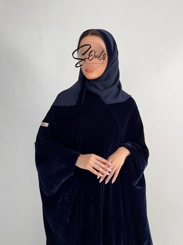 بشت مخمل كحلي