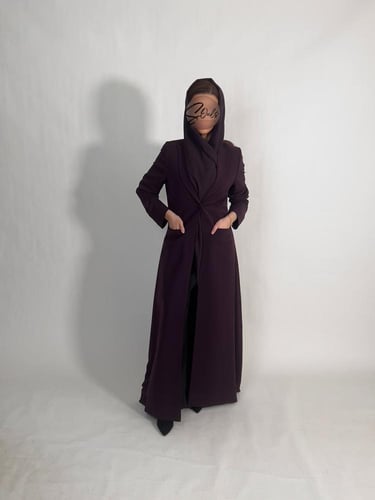 بليزر رسمي بنفسجي غامق