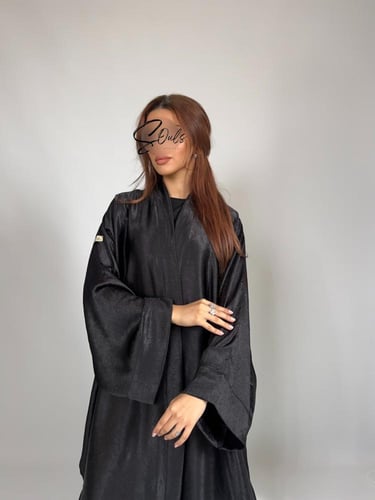 عبايه كاجوال أسود
