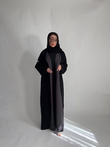 دبل فيس ( رمادي غامق - أسود )
