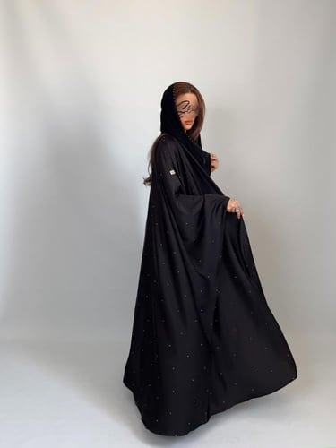 عباية حرير كريستال