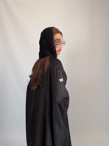 عباية حرير كريستال