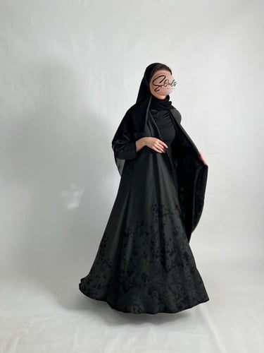 دبل فيس مشجر (زيتي غامق - أسود)