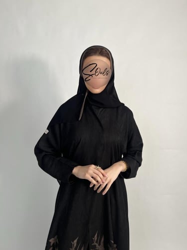 دبل فيس مشجر (بني فاتح-أسود)