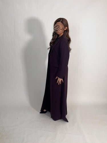 بليزر رسمي بنفسجي غامق