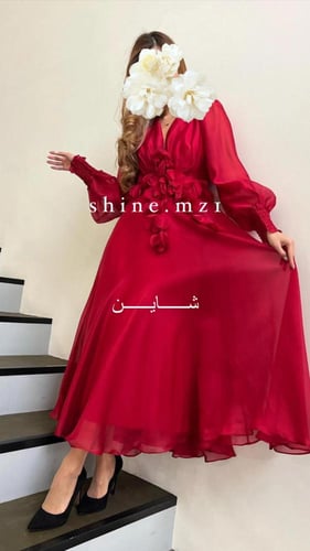 فستان شيفون