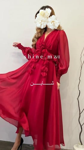 فستان شيفون