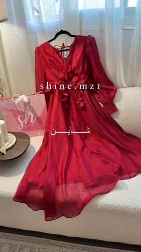 فستان شيفون