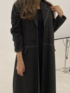 Denim abaya