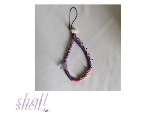 تعليقة جوال بالخيوط