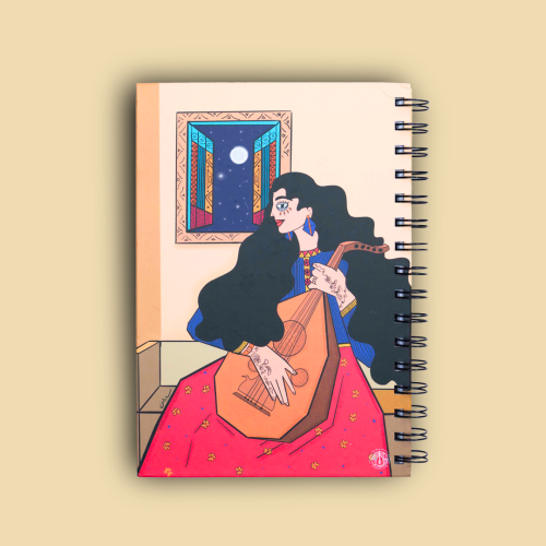 دفتر | عازفة العود