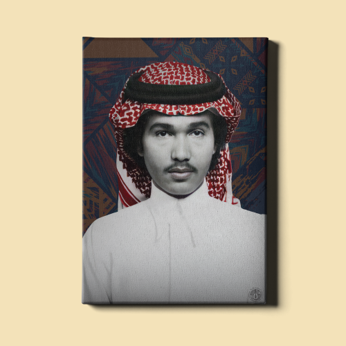 لوحة | صوتك يناديني - محمد عبده