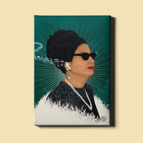 لوحة | الست أم كلثوم