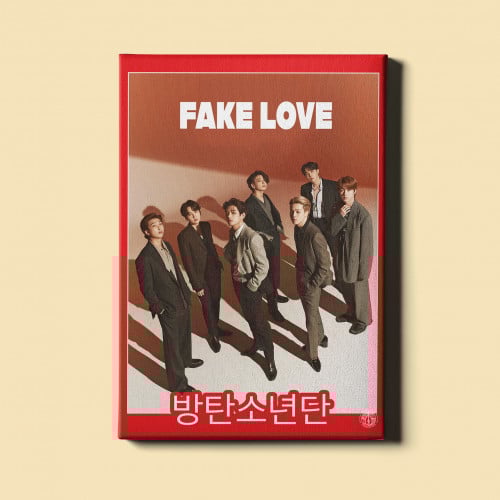 لوحة | بتس - BTS - Fake love