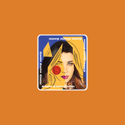 ستيكر نانسي عجرم