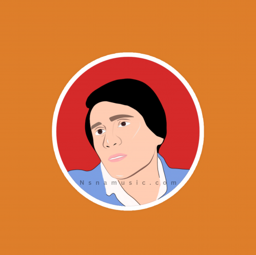 ستيكر رسم فيكتور عبد الحليم حافظ