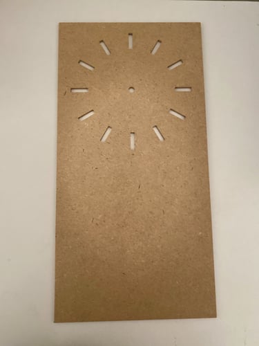 خشب mdf جاهز للاعمال الخشبيه سمك 6 مقاس 40-20