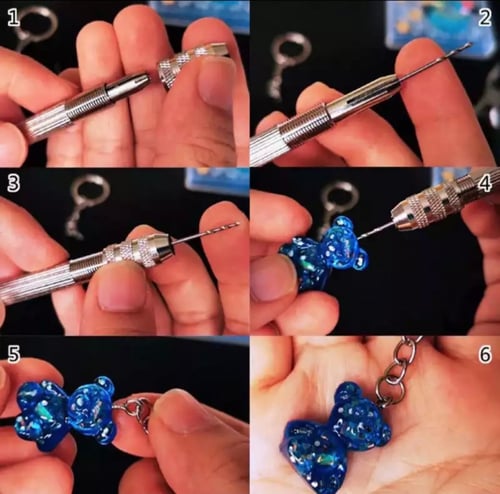 درل صغير ب10مسامير الاكسسورات