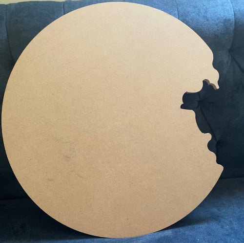 خشب mdf جاهز للاعمال الخشبيه 12 ملي مقاس قطرها 50