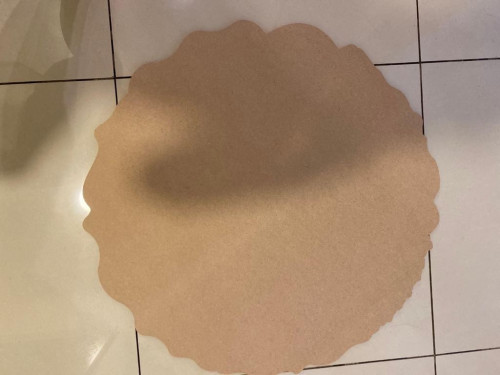 خشب mdf جاهز للاعمال الفنيه 12 ملي قطرها 70