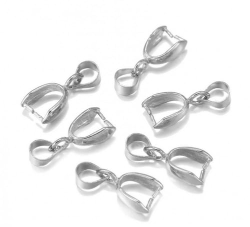 اكسسورات مثبت السلاسل متوفر لونين 10 حبات