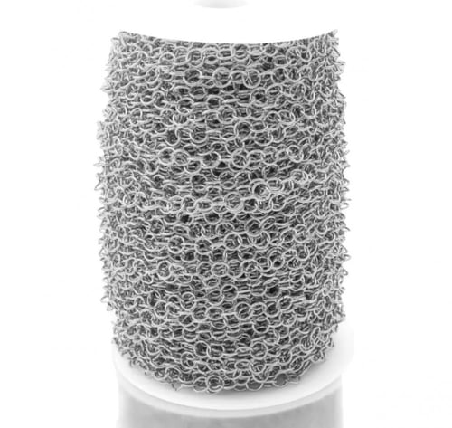 سلاسل معدنيه 5 متر متوفر لونين