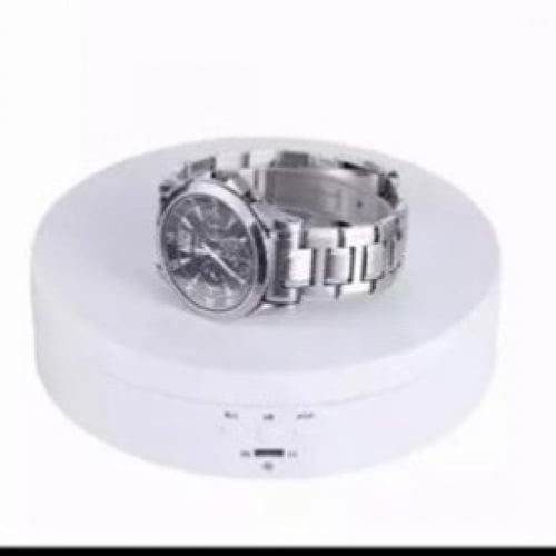 لعرض المنتجات 3 سرعات ودوران اتجاهين لون ابيض