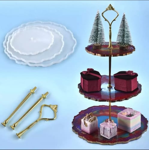 قالب ادوار الحلا 3 ادور شكل دائري