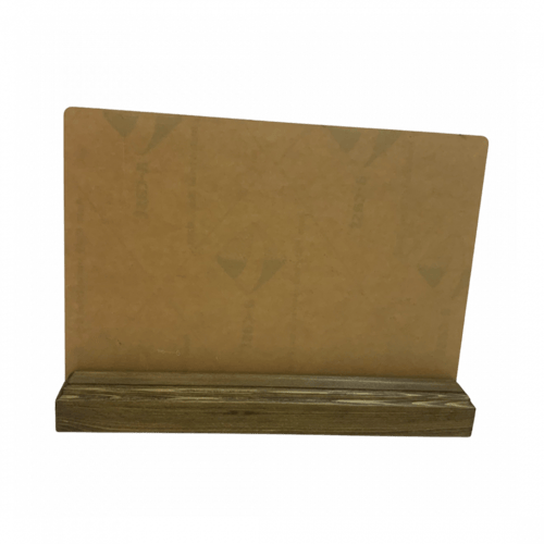 استاند اكريلك شفاف ساده مع استاند شفاف مقاس A4-A5