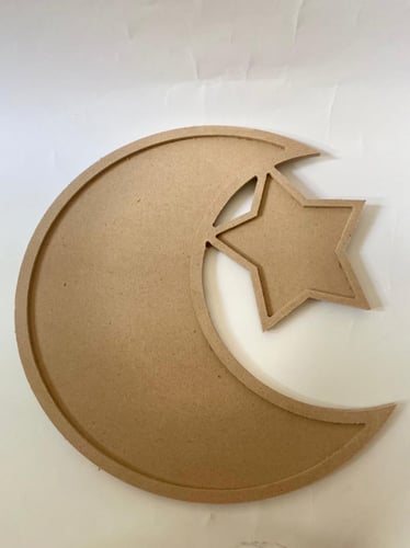 خشب mdf جاهز للاعمال الفنيه 12 ملي مقاس 35