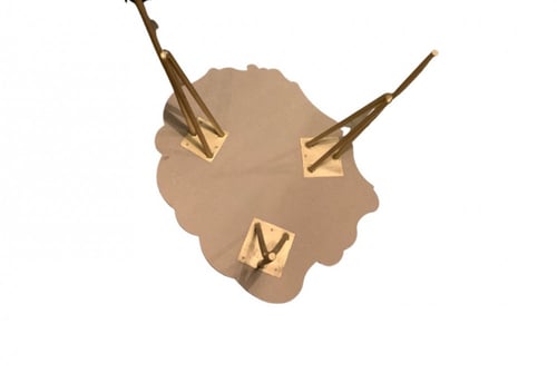 ارجل طاوله متوفر لونين ارتفاع 50 بالحبه