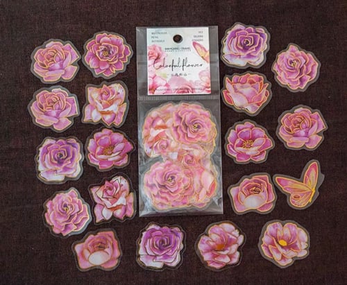 ملصقات مشكله درجات 10حبات