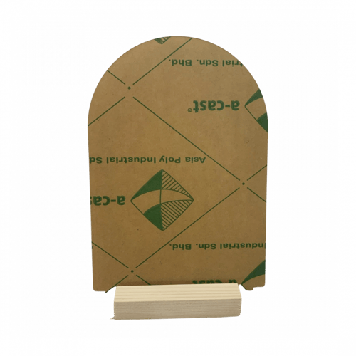 استاند اكريلك شفاف ساده مع استاند شفاف مقاس A4-A5