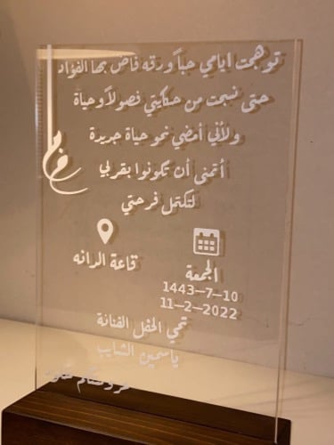 استاند اكريلك شفاف ساده مع استاند شفاف مقاس A4-A5