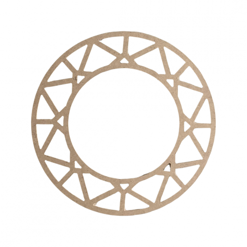 خشب mdf جاهز للاعمال الخشبيه 6 ملي مقاس قطرها 35