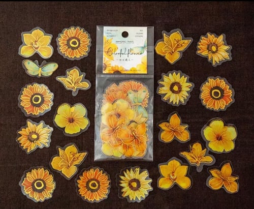 ملصقات مشكله درجات 10حبات