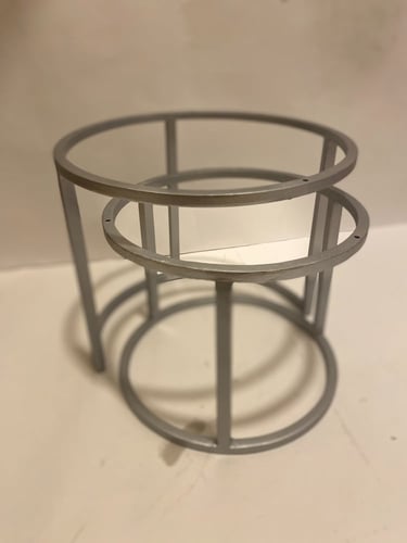 طقم حبتين ارجل صواني متوفر لونين مقاس الكبيره ارتف...