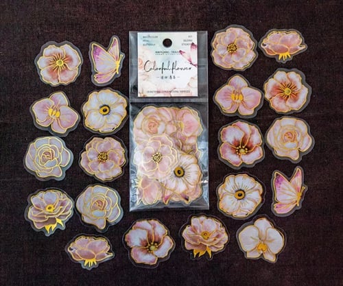 ملصقات مشكله درجات 10حبات