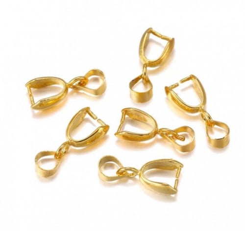 اكسسورات مثبت السلاسل متوفر لونين 10 حبات