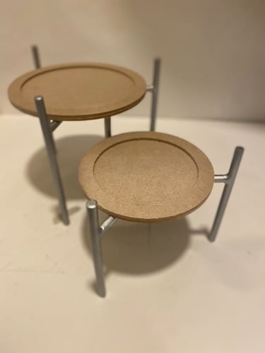 طقم حبتين ارجل صواني متوفر لونين مقاس الكبيره ارتف...