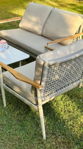 طقم جلوس لـ 4 أشخاص 4PCS SOFA SET BY-25017