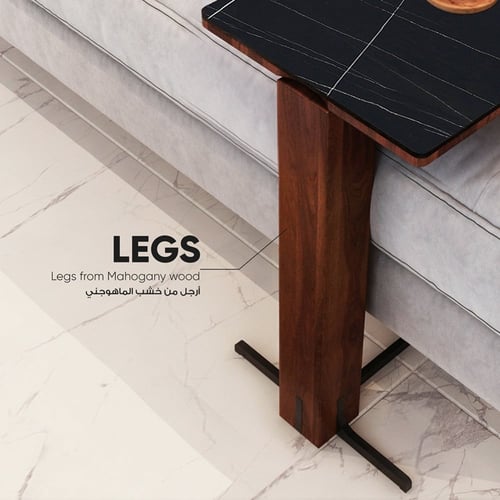 طاولة خدمة + لوح تقديم (H6T) نوع السطح Azalai