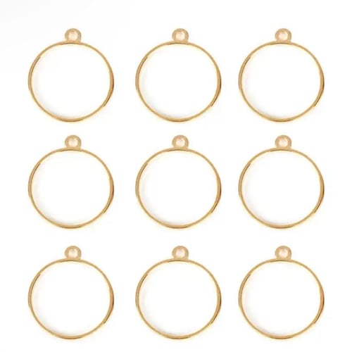 تعليقة معدنيه دائرية (حبه)