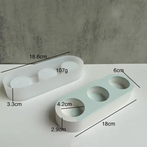 قالب شمعدان 3 فتحات